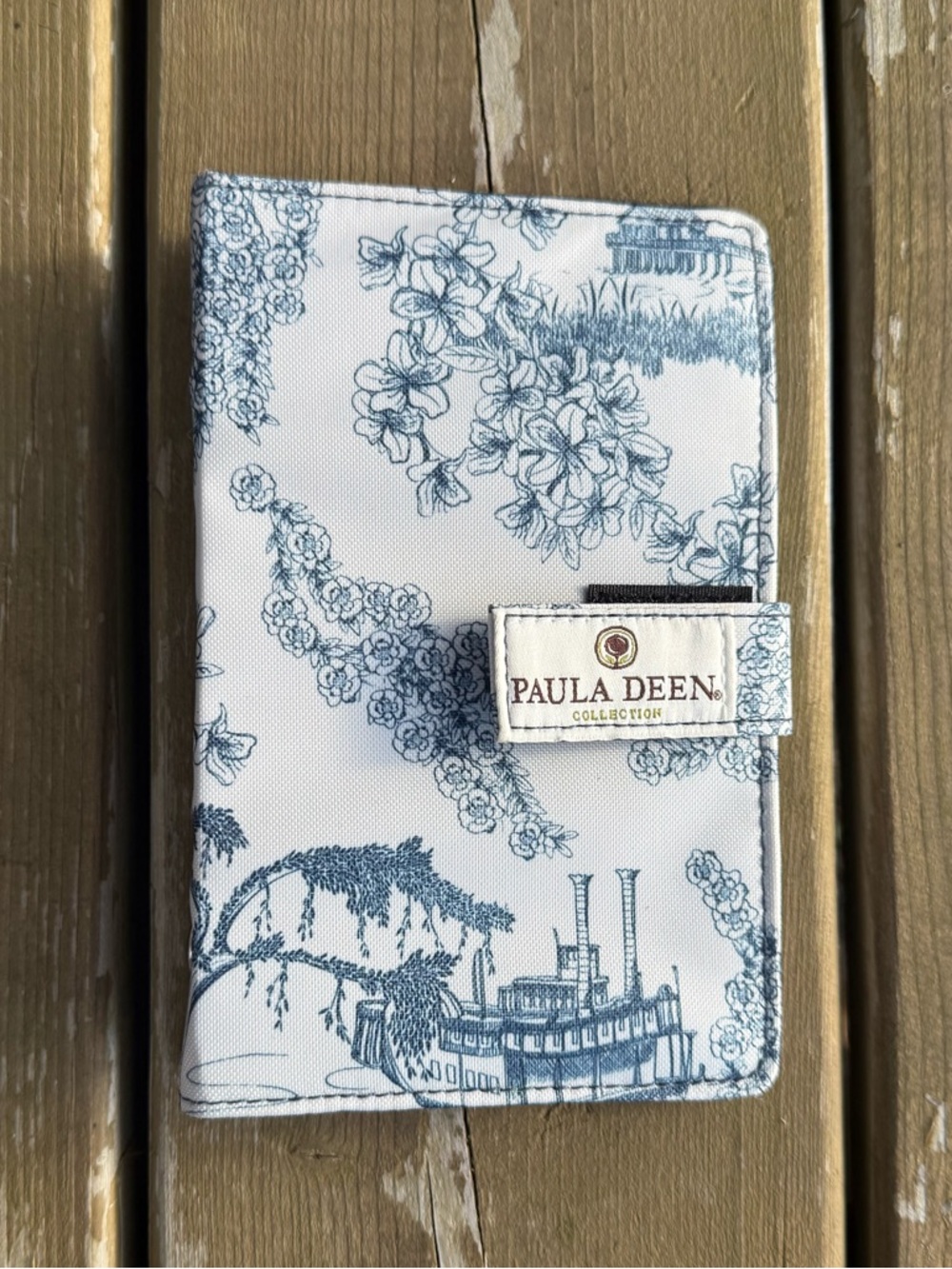 Paula Deen Collection Blue and White Southern Style Household Organizer